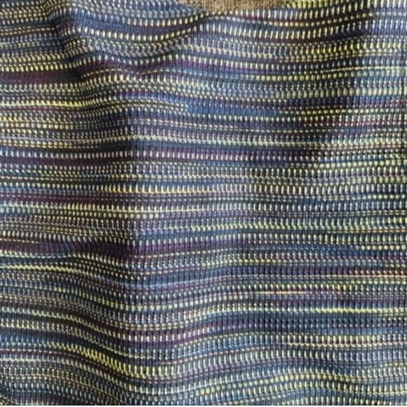 Free People NWT Strut Green Striped Sports Bra Cut Out Keyhole Gym - Picture 5 of 11